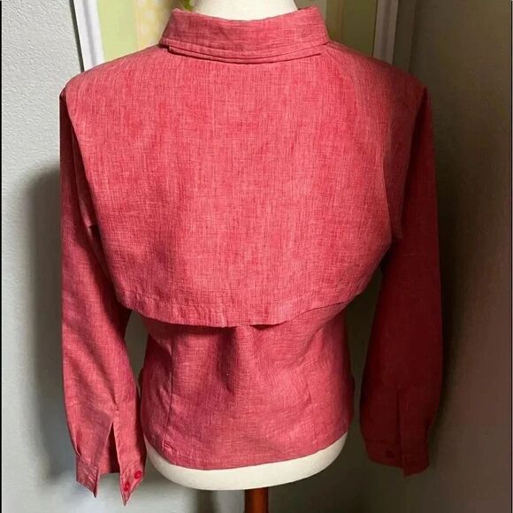 NWOT Royal Robbins Size Medium Button Down Long-sleeve Top #163 - Picture 2 of 5